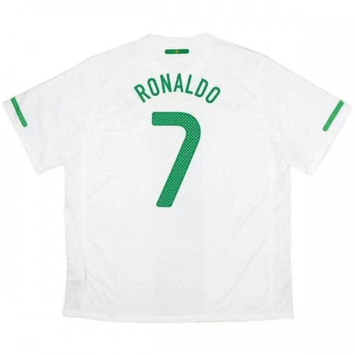 Maglia Portogallo Ronaldo 7 2010 Secondo Vintage Maniche Corte - Uomo Maglia Portogallo Ronaldo 7 2010 Secondo Vintage Maniche Corte - Uomo