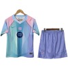 Divisa Barcellona 2025-26 Maniche Corte Blu Speciale - Bambino