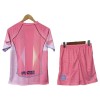 Divisa Barcellona 2025-26 Maniche Corte Rosa Speciale - Bambino