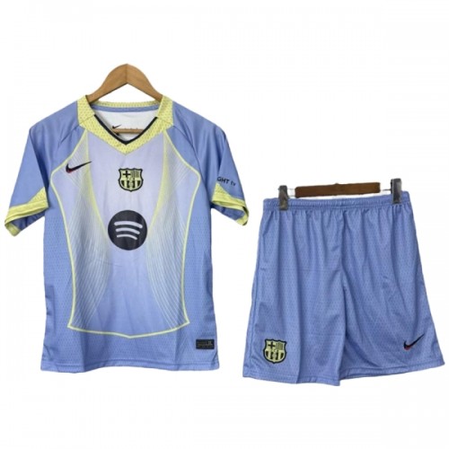 Divisa Barcellona 2025-26 Maniche Corte Viola Speciale - Bambino Divisa Barcellona 2025-26 Maniche Corte Viola Speciale - Bambino
