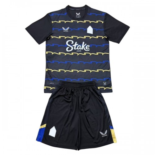 Divisa Everton Terzo 2025-26 Maniche Corte - Bambino Divisa Everton Terzo 2025-26 Maniche Corte - Bambino