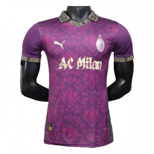 Maglia AC Milan 2025-26 Maniche Corte Viola Speciale - Uomo Maglia AC Milan 2025-26 Maniche Corte Viola Speciale - Uomo