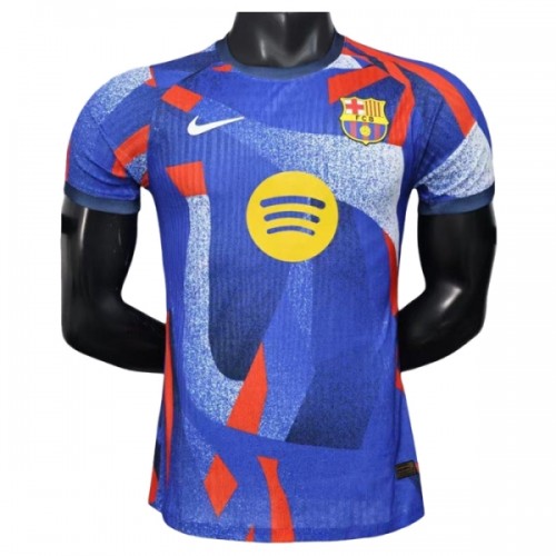 Maglia Barcellona 2025-26 Maniche Corte Blu Speciale - Uomo Maglia Barcellona 2025-26 Maniche Corte Blu Speciale - Uomo