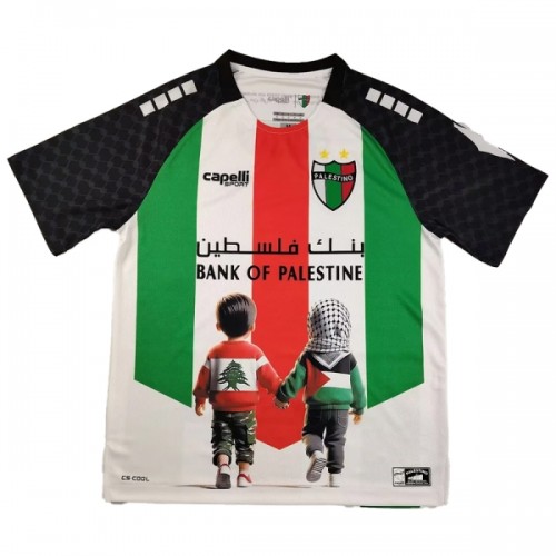 Maglia Club Deportivo Palestino 2025 Maniche Corte Speciale - Uomo Maglia Club Deportivo Palestino 2025 Maniche Corte Speciale - Uomo