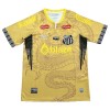 Maglia Santos FC Dragon 2025-26 Maniche Corte Gialla - Uomo