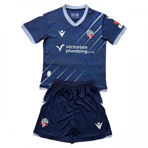 Divisa Bolton Wanderers Secondo 2025-26 Maniche Corte - Bambino Divisa Bolton Wanderers Secondo 2025-26 Maniche Corte - Bambino