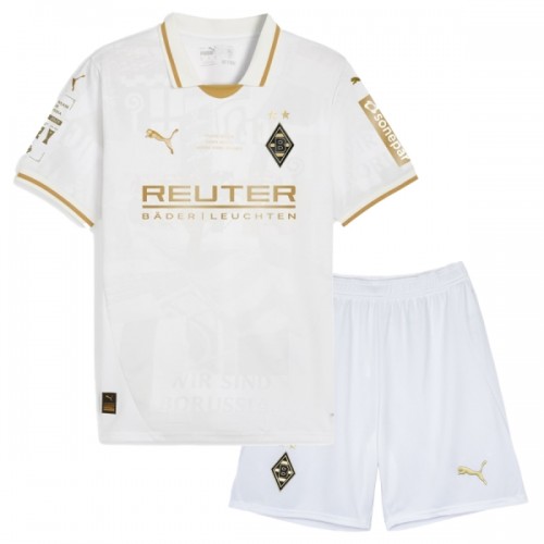 Divisa Borussia Monchengladbach Anniversary 2025-26 Maniche Corte - Bambino Divisa Borussia Monchengladbach Anniversary 2025-26 Maniche Corte - Bambino