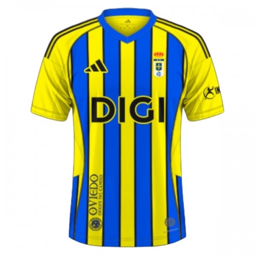 Maglia Real Oviedo Secondo 2025-26 Maniche Corte - Uomo Maglia Real Oviedo Secondo 2025-26 Maniche Corte - Uomo