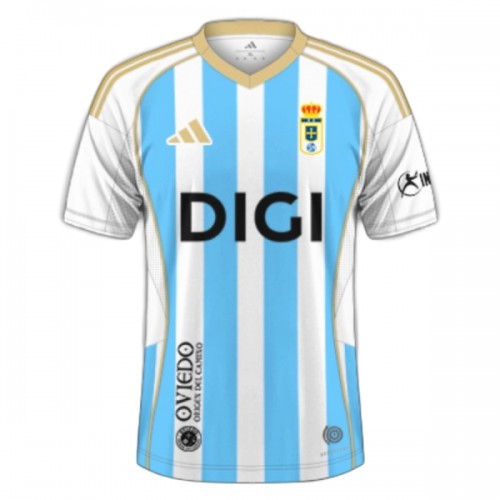Maglia Real Oviedo Terzo 2025-26 Maniche Corte - Uomo Maglia Real Oviedo Terzo 2025-26 Maniche Corte - Uomo