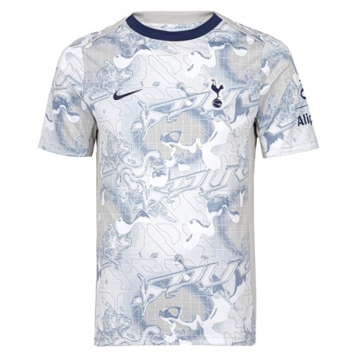 Maglia Tottenham Hotspur Pre-Match 2025-26 Maniche Corte Bianca - Uomo Maglia Tottenham Hotspur Pre-Match 2025-26 Maniche Corte Bianca - Uomo
