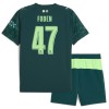 Divisa Manchester City Foden 47 Quarto EA Sport 2025-26 Maniche Corte - Bambino
