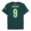 Maglia Manchester City Haaland 9 Quarto EA Sport 2025-26 Maniche Corte - Uomo