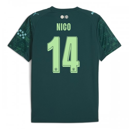 Maglia Manchester City Nico 14 Quarto EA Sport 2025-26 Maniche Corte - Uomo Maglia Manchester City Nico 14 Quarto EA Sport 2025-26 Maniche Corte - Uomo