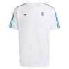 Maglia Real Madrid Terrace Icons 2025-26 Maniche Corte Bianca - Uomo