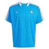 Maglia Real Madrid Terrace Icons 2025-26 Maniche Corte Blu - Uomo