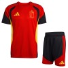 Belgio Maglia da Allenamento Mondiali 2026 Maniche Corte Rossa - Bambino