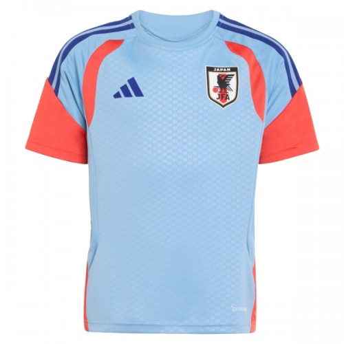 Giappone Maglia da Allenamento Mondiali 2026 Maniche Corte Blu - Uomo Giappone Maglia da Allenamento Mondiali 2026 Maniche Corte Blu - Uomo
