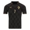 Maglia Portogallo Black Panther Ronaldo 7 2025-26 Maniche Corte Speciale - Uomo