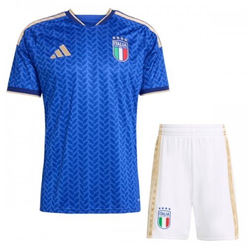 Divisa Italia Primo Mondiali 2026 Maniche Corte - Bambino Divisa Italia Primo Mondiali 2026 Maniche Corte - Bambino