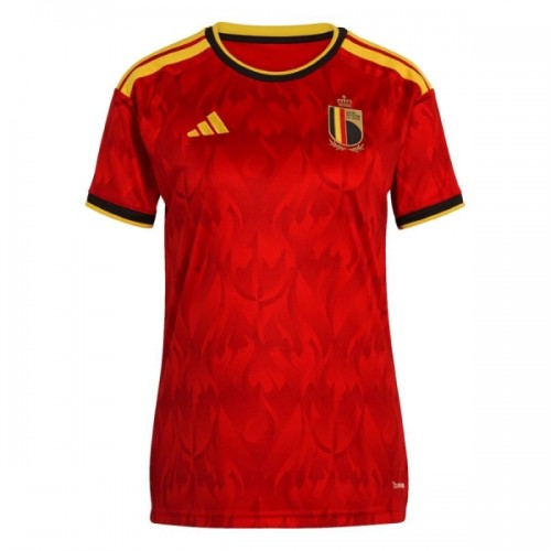 Maglia Belgio Primo Mondiali 2026 Maniche Corte - Donna Maglia Belgio Primo Mondiali 2026 Maniche Corte - Donna