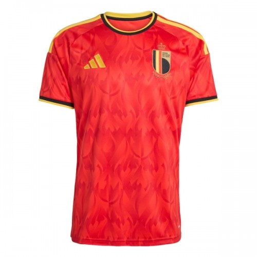Maglia Belgio Primo Mondiali 2026 Maniche Corte - Uomo Maglia Belgio Primo Mondiali 2026 Maniche Corte - Uomo