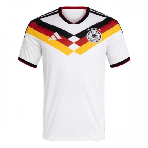 Maglia Germania Primo Mondiali 2026 Maniche Corte - Uomo Maglia Germania Primo Mondiali 2026 Maniche Corte - Uomo