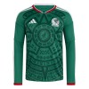 Maglia Messico Primo Mondiali 2026 Maniche Lunghe - Uomo