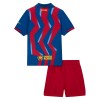 Divisa Barcellona Quarto 2025-26 Maniche Corte - Bambino