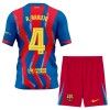 Divisa Barcellona R. Araujo 4 Quarto 2025-26 Maniche Corte - Bambino Divisa Barcellona R. Araujo 4 Quarto 2025-26 Maniche Corte - Bambino