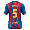 Maglia Barcellona Cubarsi 5 Quarto 2025-26 Maniche Corte - Uomo