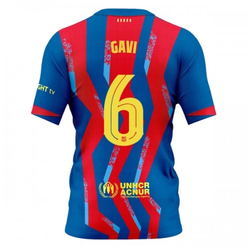 Maglia Barcellona Gavi 6 Quarto 2025-26 Maniche Corte - Uomo Maglia Barcellona Gavi 6 Quarto 2025-26 Maniche Corte - Uomo
