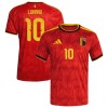 Maglia Belgio Lukaku 10 Primo Mondiali 2026 Maniche Corte - Uomo
