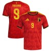 Maglia Belgio Trossard 9 Primo Mondiali 2026 Maniche Corte - Uomo Maglia Belgio Trossard 9 Primo Mondiali 2026 Maniche Corte - Uomo