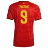 Maglia Belgio Trossard 9 Primo Mondiali 2026 Maniche Corte - Uomo