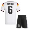 Divisa Germania Kimmich 6 Primo Mondiali 2026 Maniche Corte - Bambino