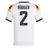 Maglia Germania Rudiger 2 Primo Mondiali 2026 Maniche Corte - Uomo