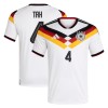 Maglia Germania Tah 4 Primo Mondiali 2026 Maniche Corte - Uomo