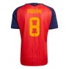 Maglia Spagna Fabian 8 Primo Mondiali 2026 Maniche Corte - Uomo