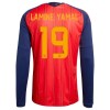 Maglia Spagna Lamine Yamal 19 Primo Mondiali 2026 Maniche Lunghe - Uomo