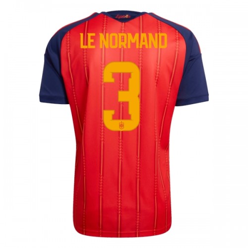 Maglia Spagna Le Normand 3 Primo Mondiali 2026 Maniche Corte - Uomo Maglia Spagna Le Normand 3 Primo Mondiali 2026 Maniche Corte - Uomo