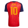 Maglia Spagna Olmo 10 Primo Mondiali 2026 Maniche Corte - Uomo Maglia Spagna Olmo 10 Primo Mondiali 2026 Maniche Corte - Uomo
