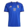 Divisa Italia Barella 18 Primo Mondiali 2026 Maniche Corte - Bambino