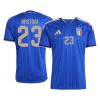 Maglia Italia Bastoni 23 Primo Mondiali 2026 Maniche Corte - Uomo Maglia Italia Bastoni 23 Primo Mondiali 2026 Maniche Corte - Uomo