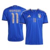 Maglia Italia Raspadori 11 Primo Mondiali 2026 Maniche Corte - Uomo
