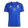 Maglia Italia Raspadori 11 Primo Mondiali 2026 Maniche Corte - Uomo
