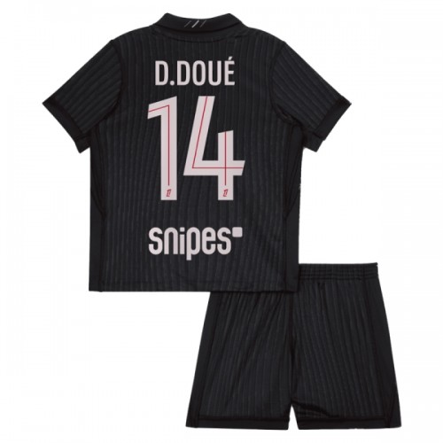 Divisa Paris Saint Germain D. Doue 14 Quarto Jordan 2025-26 Maniche Corte - Bambino Divisa Paris Saint Germain D. Doue 14 Quarto Jordan 2025-26 Maniche Corte - Bambino