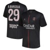 Maglia Paris Saint Germain B. Barcola 29 Quarto Jordan 2025-26 Maniche Corte - Uomo Maglia Paris Saint Germain B. Barcola 29 Quarto Jordan 2025-26 Maniche Corte - Uomo
