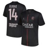 Maglia Paris Saint Germain D. Doue 14 Quarto Jordan 2025-26 Maniche Corte - Uomo