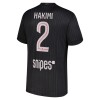 Maglia Paris Saint Germain Hakimi 2 Quarto Jordan 2025-26 Maniche Corte - Uomo