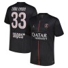 Maglia Paris Saint Germain Zaire-Emery 33 Quarto Jordan 2025-26 Maniche Corte - Uomo